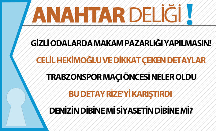Anahtar Deliği 28.06.2020