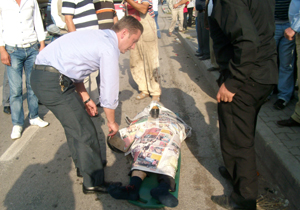 Çarşamba'da kaza:1 ölü,1yaralı