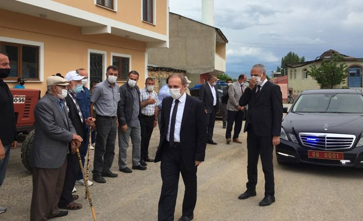 Vali Epcim, Yukarı Kırzı köyünü ziyaret etti