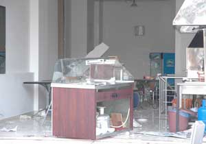 Trabzon'da patlama: 2 yaralı