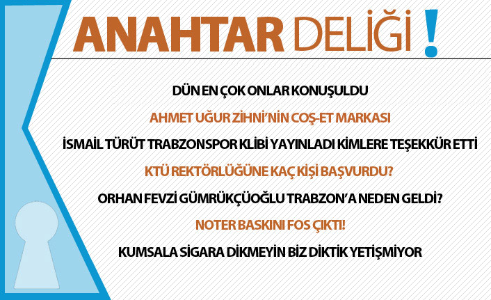 Anahtar Deliği 03.07.2020