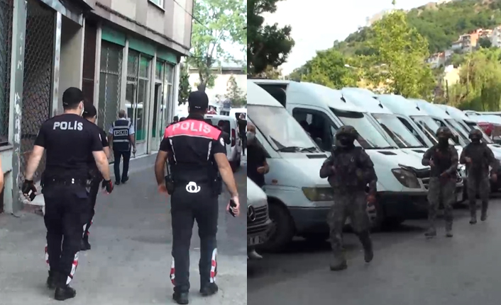 Trabzon’da Çömlekçi’de 68 ekip 200 personelle dev operasyon