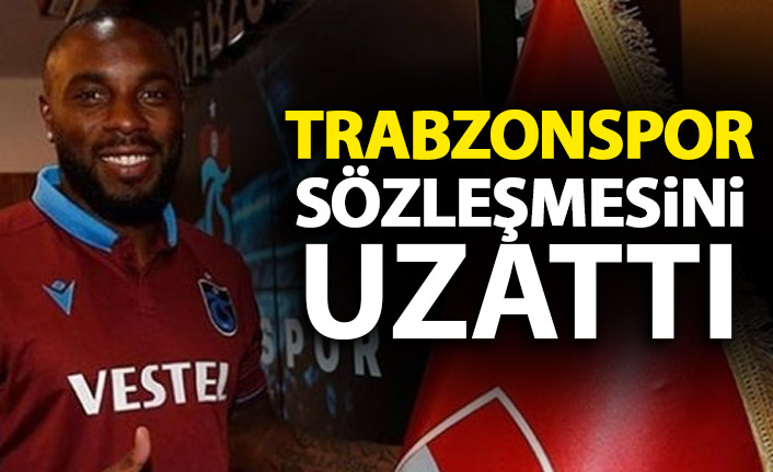Trabzonspor Messias'ın sözleşmesini uzattı