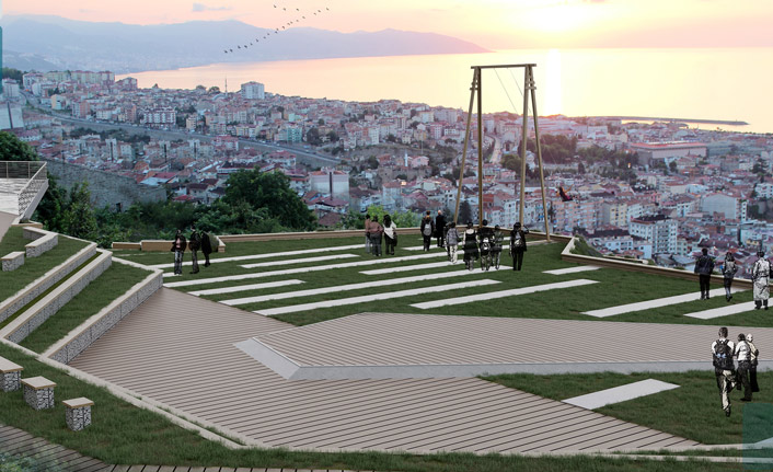 Trabzon'da seyri terası projesi onay aşamasında