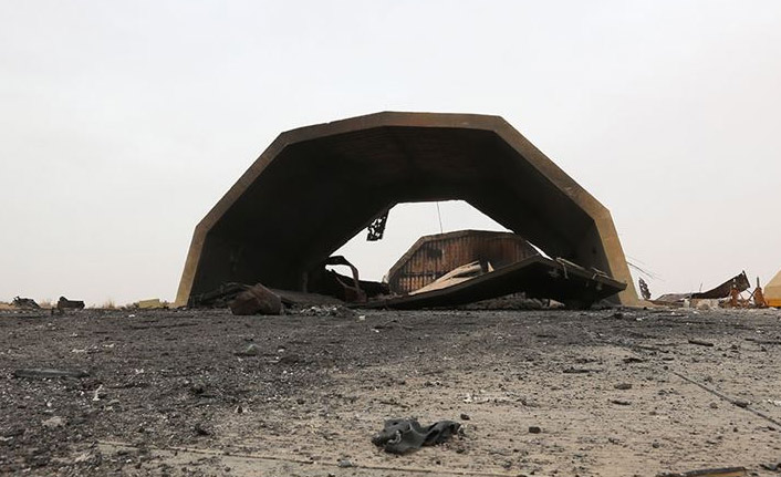 Libya'daki Vatiyye Üssü'ne hava saldırısı düzenlendi