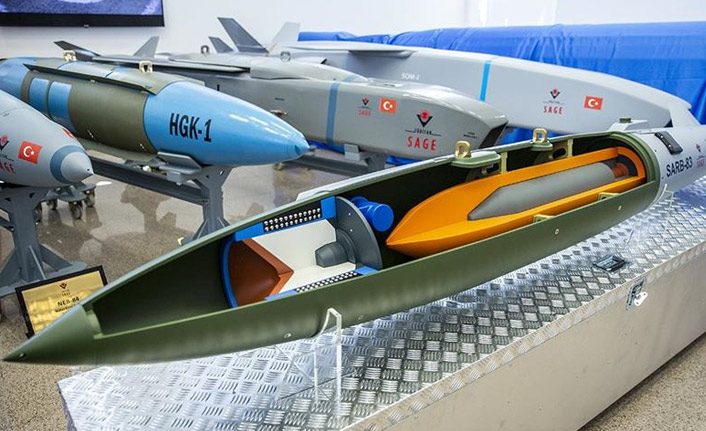 Yerli uçak bombası SARB-83 göreve hazır