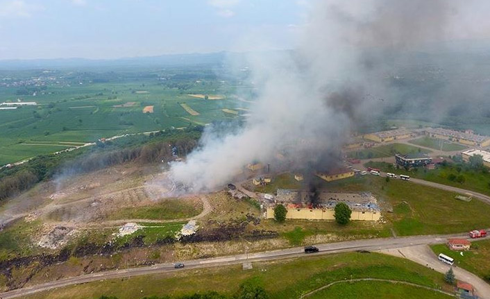 Havai fişek fabrikasındaki patlamada flaş gelişme