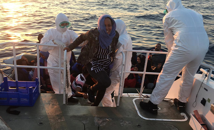 65 sığınmacı kurtarıldı