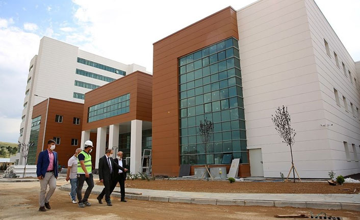 Devlet hastanesi çalışmalarında son aşamaya gelindi