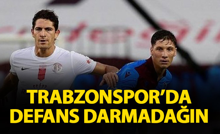 Trabzonspor'da defans darmadağın