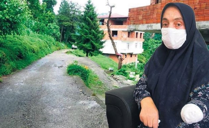 Trabzon'da köpeklerin saldırdığı kadın konuştu: Yaşamam mucize