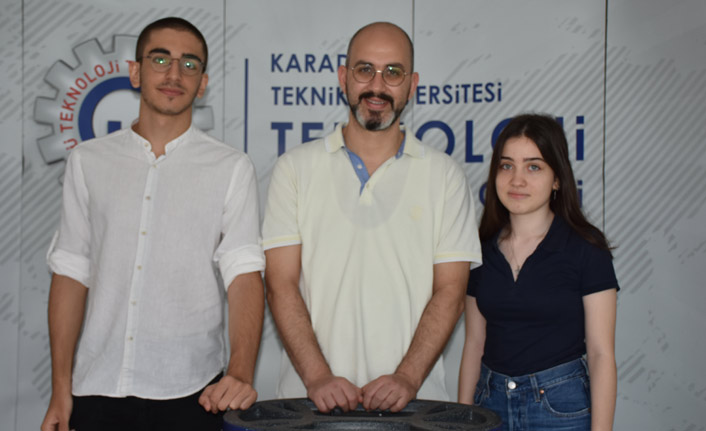 Trabzon'da liseli gençlerden önemli buluş