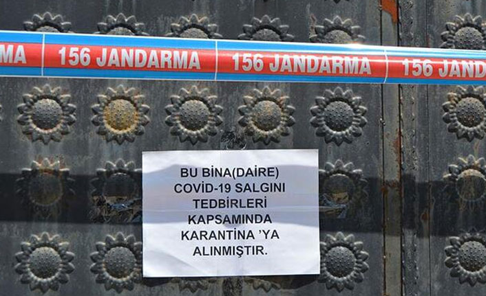 Şanlıurfa’da 142 ev karantinaya alındı