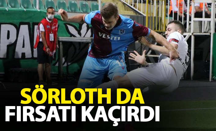 Trabzonspor gibi Sörloth da fırsat tepti