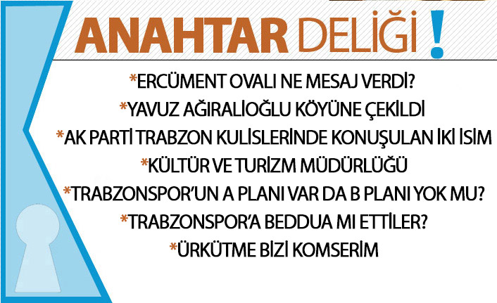 Anahtar Deliği 14.07.2020 Ercüment Ovalı’dan Yeni Mesaj Yöntemi: Sosyal Medya Yerine Sessiz İletişim