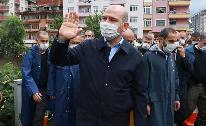 Bakan Soylu son durumu açıkladı! "4,5 kat fazla yağmur yağdı"