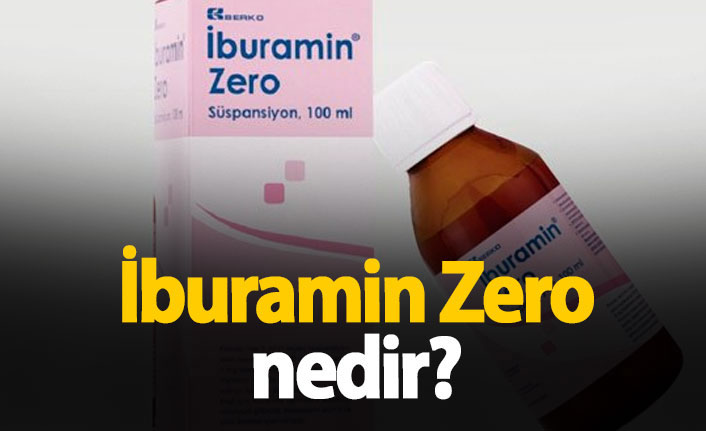 İburamin Zero nedir, ne işe yarar, yan etkisi var mı? Kimler kullanabilir, nasıl kullanılır?