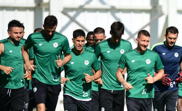 Trabzonspor Maçı Öncesi Konyaspor Hazırlıklarını Tamamladı