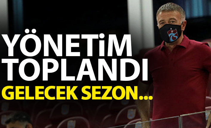 Trabzonspor yönetiminden toplantı
