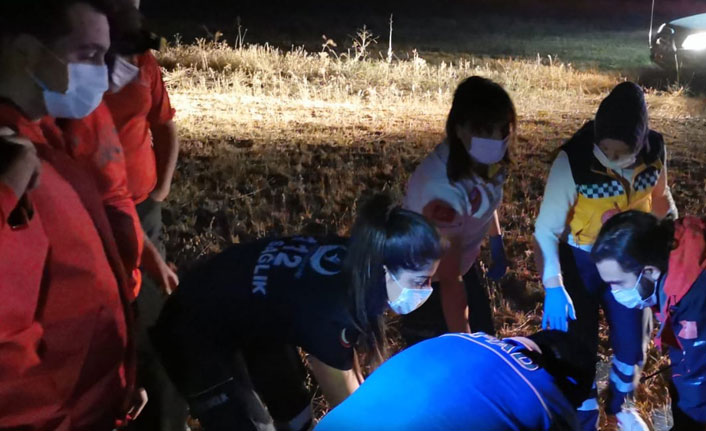 Kayıp adam 9 saat sonra bulundu