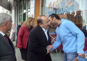 Başkan sorunları dinledi!