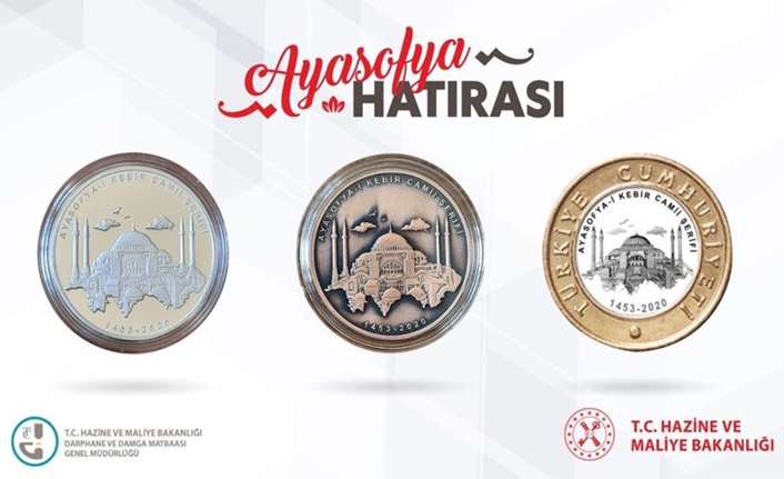 Ayasofya-i Kebir Camii özel parası basıldı