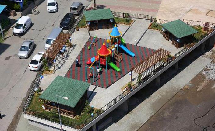 Yomra'da bir park daha açıldı