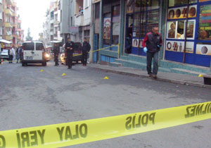 Trabzon'da fırın kurşunlandı