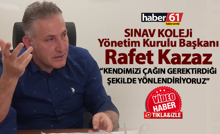 Sınav Koleji yılların verdiği deneyimle Trabzon'da hizmet vermeye devam ediyor