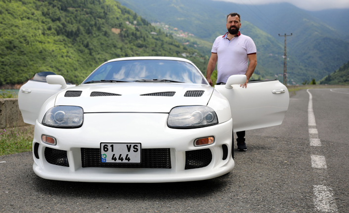Trabzon'da bir kişi 126 bin liraya aldığı spor aracı 700 bin liraya modifiye etti