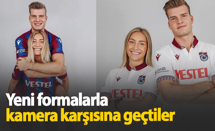 Sörloth ve Lena Selnes yeni formalarla poz verdi