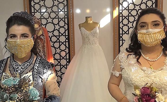 Altın maskelerin fiyatları da patladı