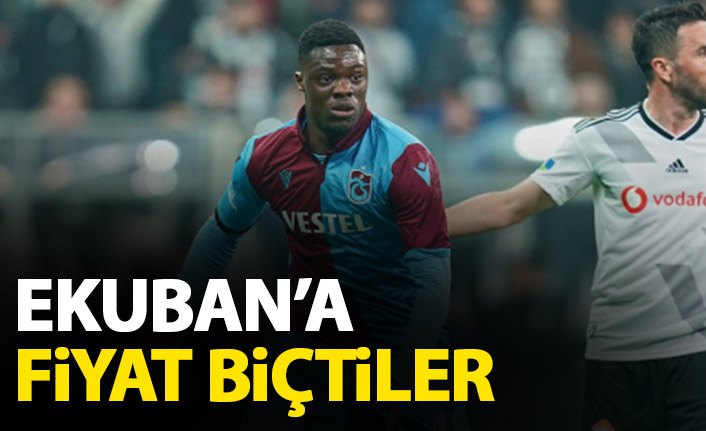 Trabzonspor'un yıldızı Ekuban'a fiyat biçtiler