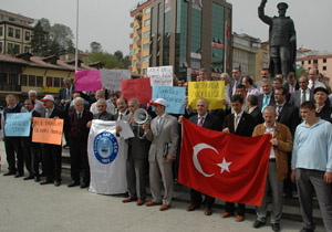 Kamu-Sen katkı payı eyleminde