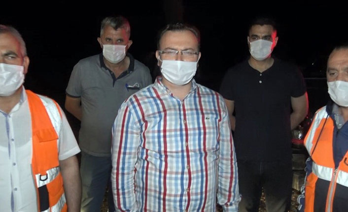 Samsun Terme’de sazlık yangını kontrol altına alındı