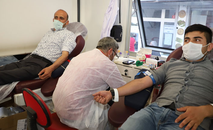 Hakkari’de kan bağışı kampanyası