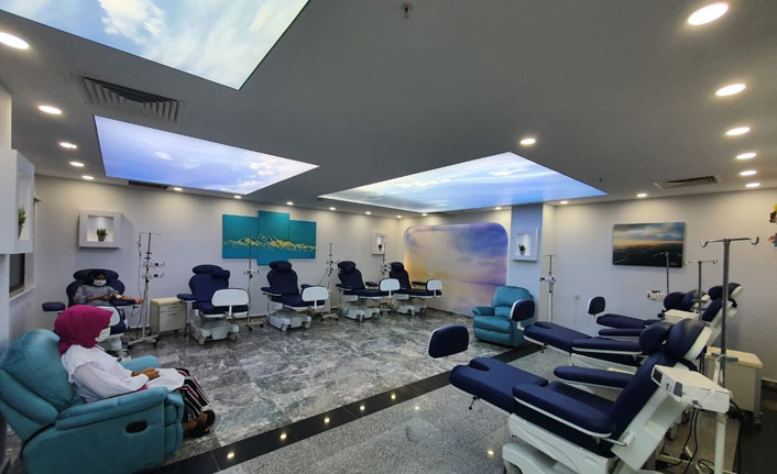 Hastalara sanal gökyüzünde kemoterapi tedavisi