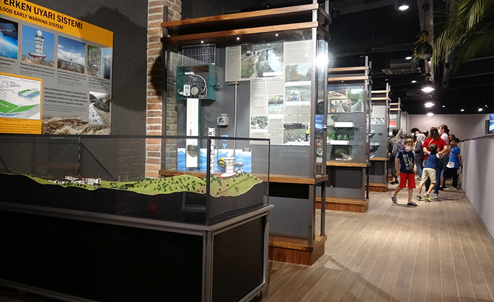 Trabzon'da kurulan 'Taşkın Müzesi' açılışa hazırlanıyor