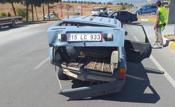 Acıpayam’da trafik kazası