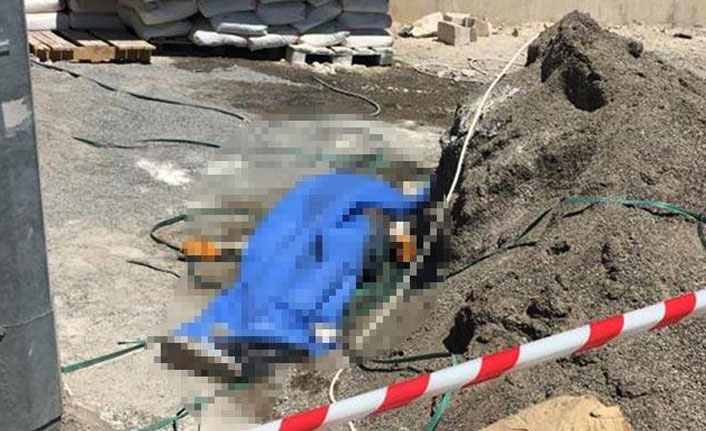 İnşaattan düşen kalıp ustası feci şekilde can verdi!