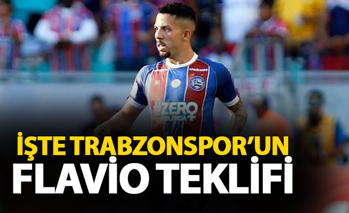Trabzonspor'un Flavio teklifi belli oldu