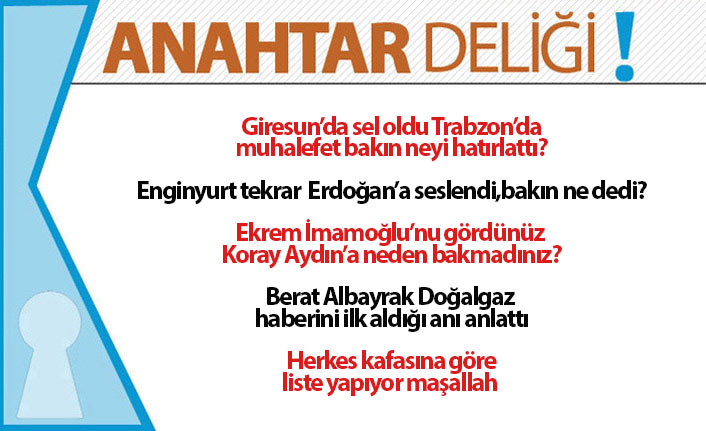 Anahtar Deliği 23.08.2020