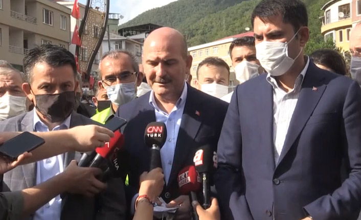 Giresun'da 3 bakandan sel açıklaması: "Bu kadar ağır bir tablo beklemiyorduk"