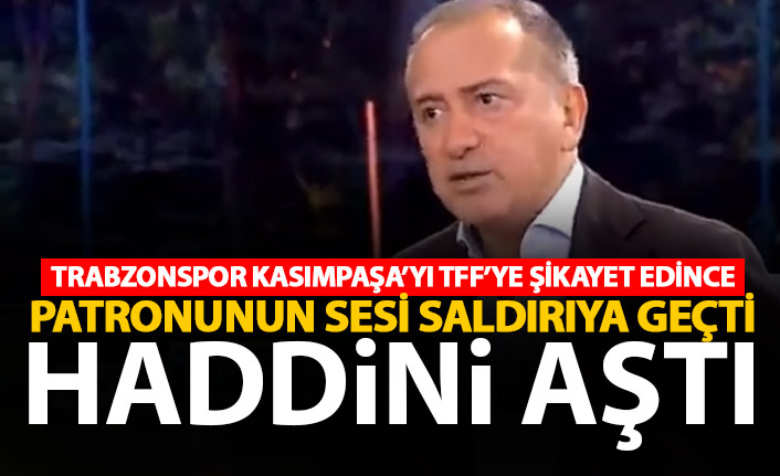 Patronunun sesi Fatih Altaylı’dan Trabzonspor’a saldırı!