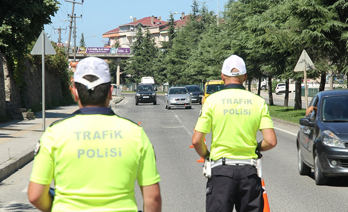 Ordu’da bir haftada 9 bine yakın araç denetlendi