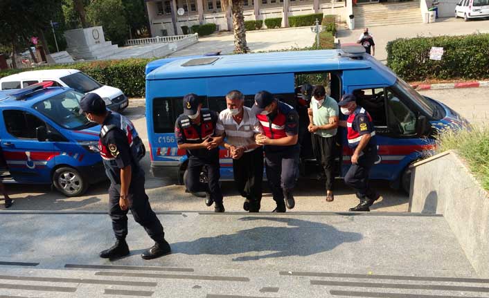 Orman yangını şüphelileri adliyede