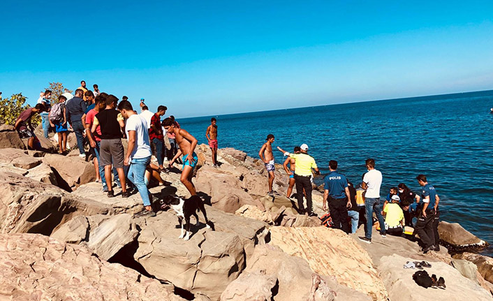 Denize düştü boğuldu