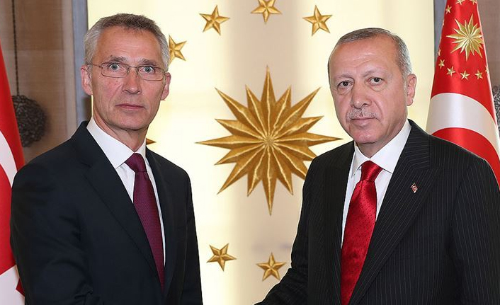 Cumhurbaşkanı Erdoğan Stoltenberg ile görüştü