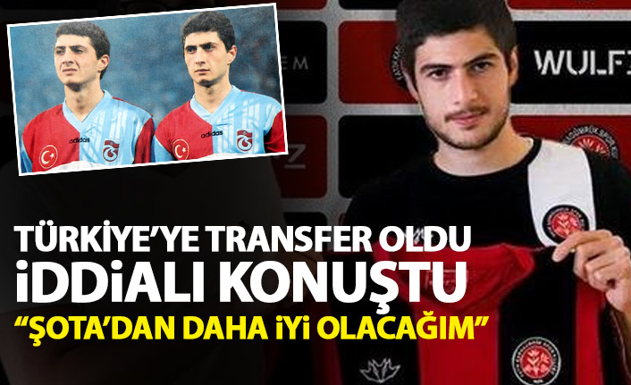 İddialı açıklama: Şota Arveladze'den daha iyi olacağım