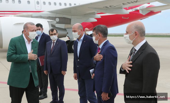 Cumhurbaşkanı Erdoğan Giresun’da